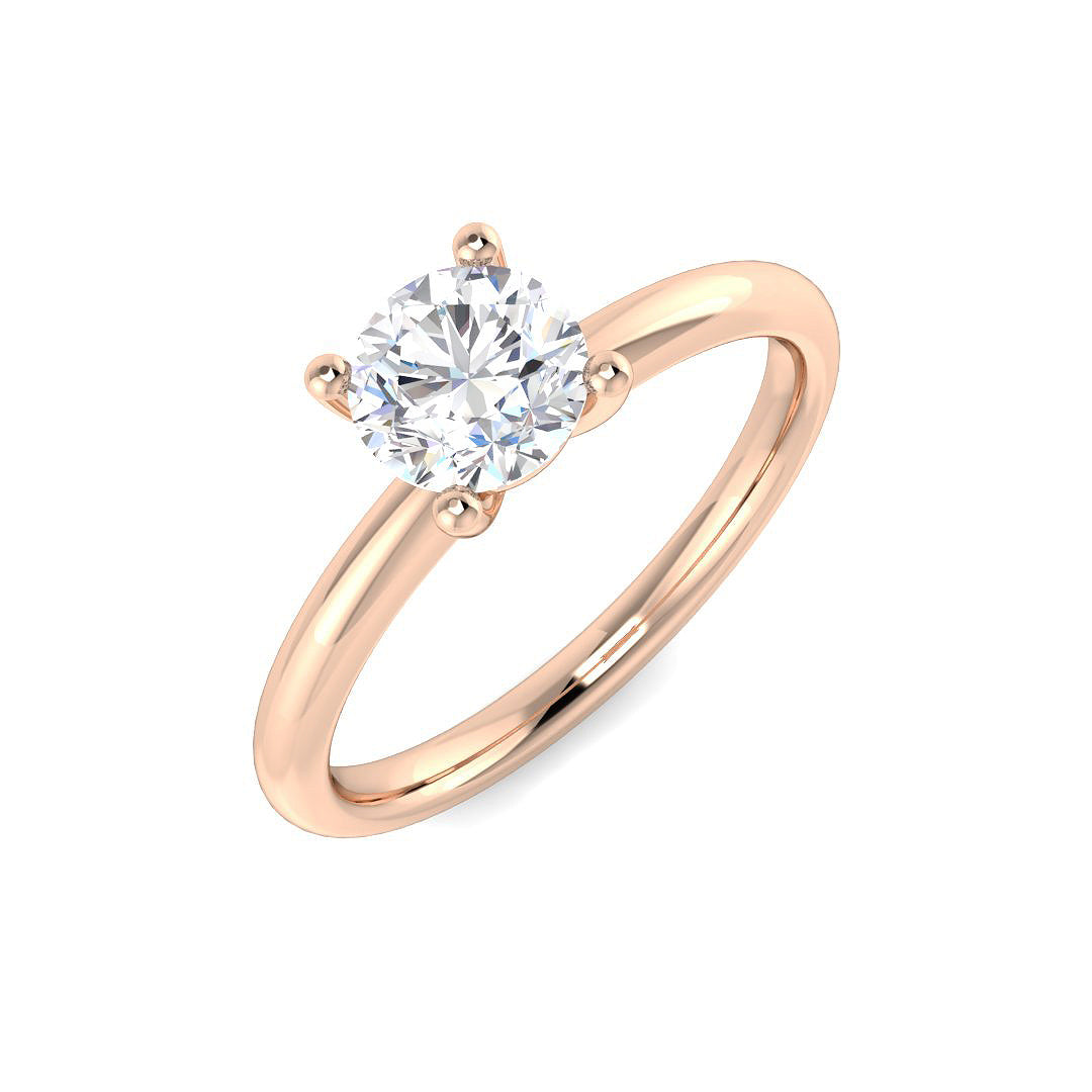 SR4457-5.80MM — Ring - 9k Rose Gold