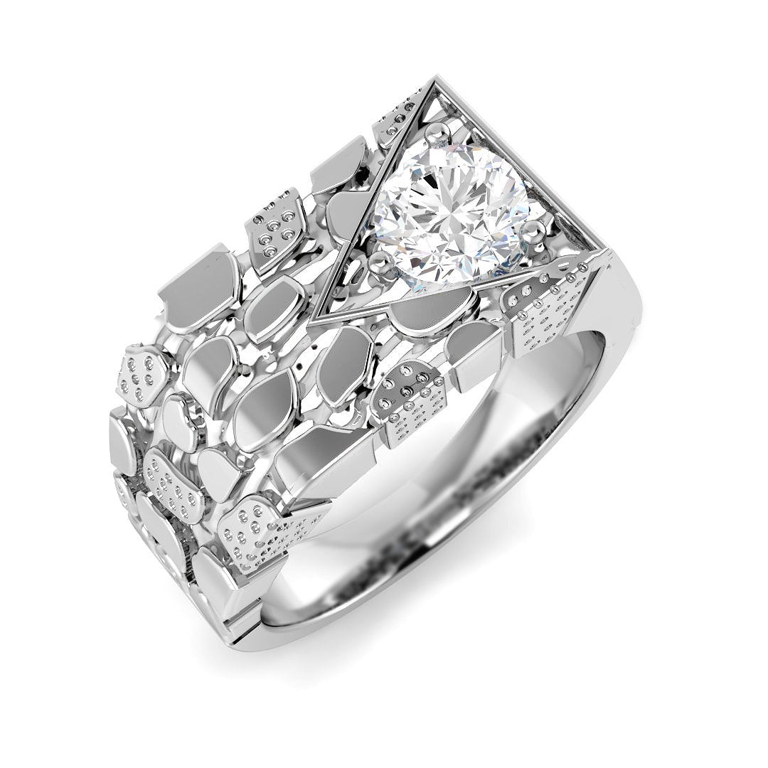SR4463 — Ring - 9k White Gold