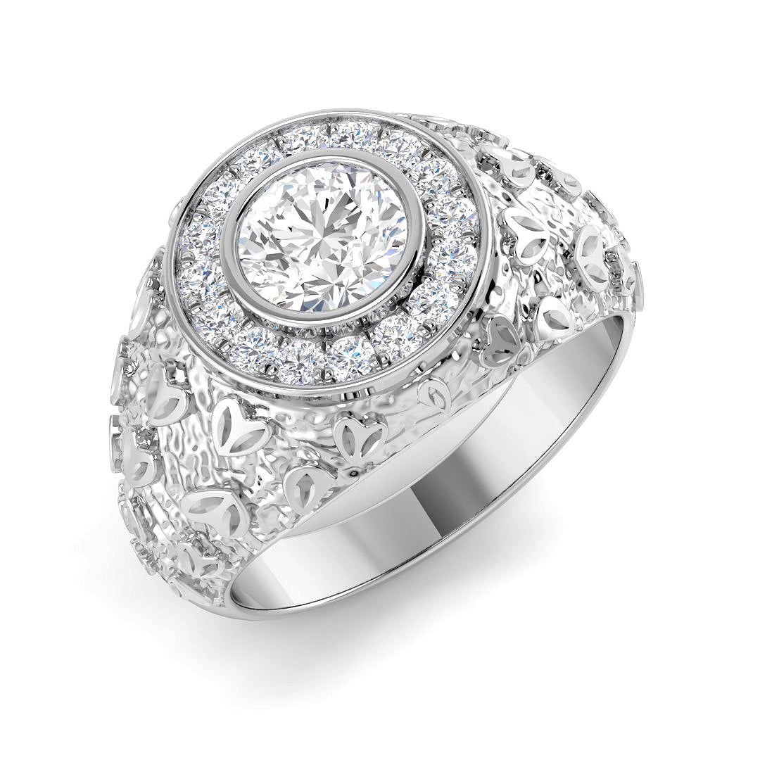 SR4465 — Ring - 9k White Gold