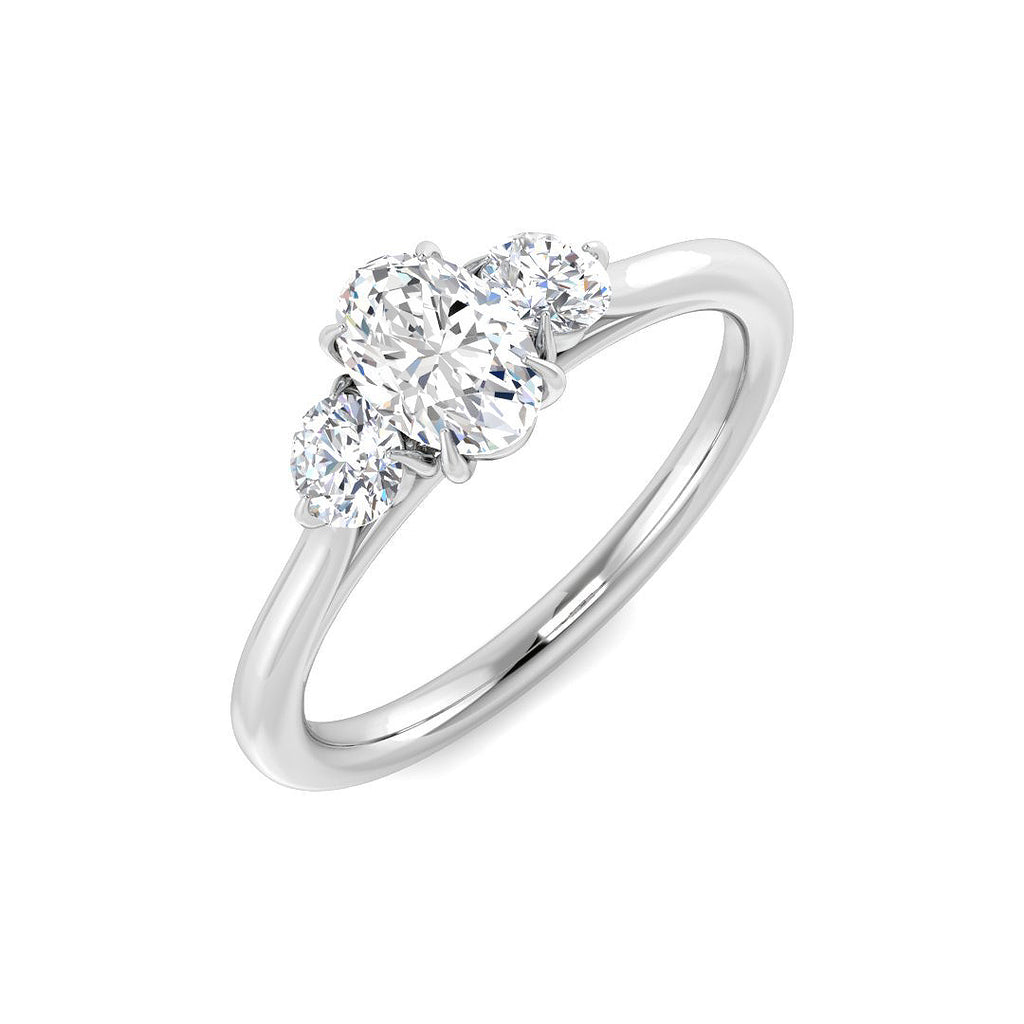 SR4482 — Ring - 9k White Gold