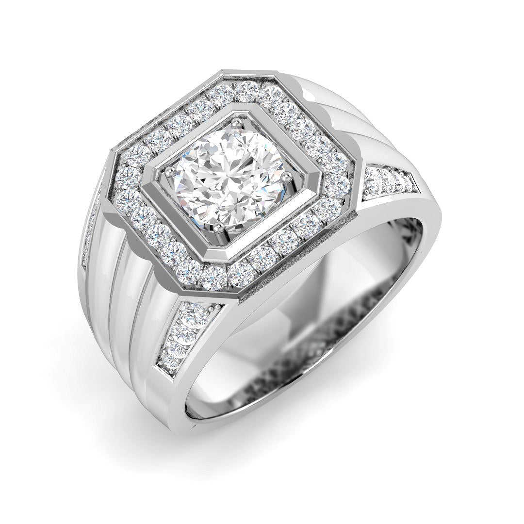 SR4483 — Ring - 9k White Gold