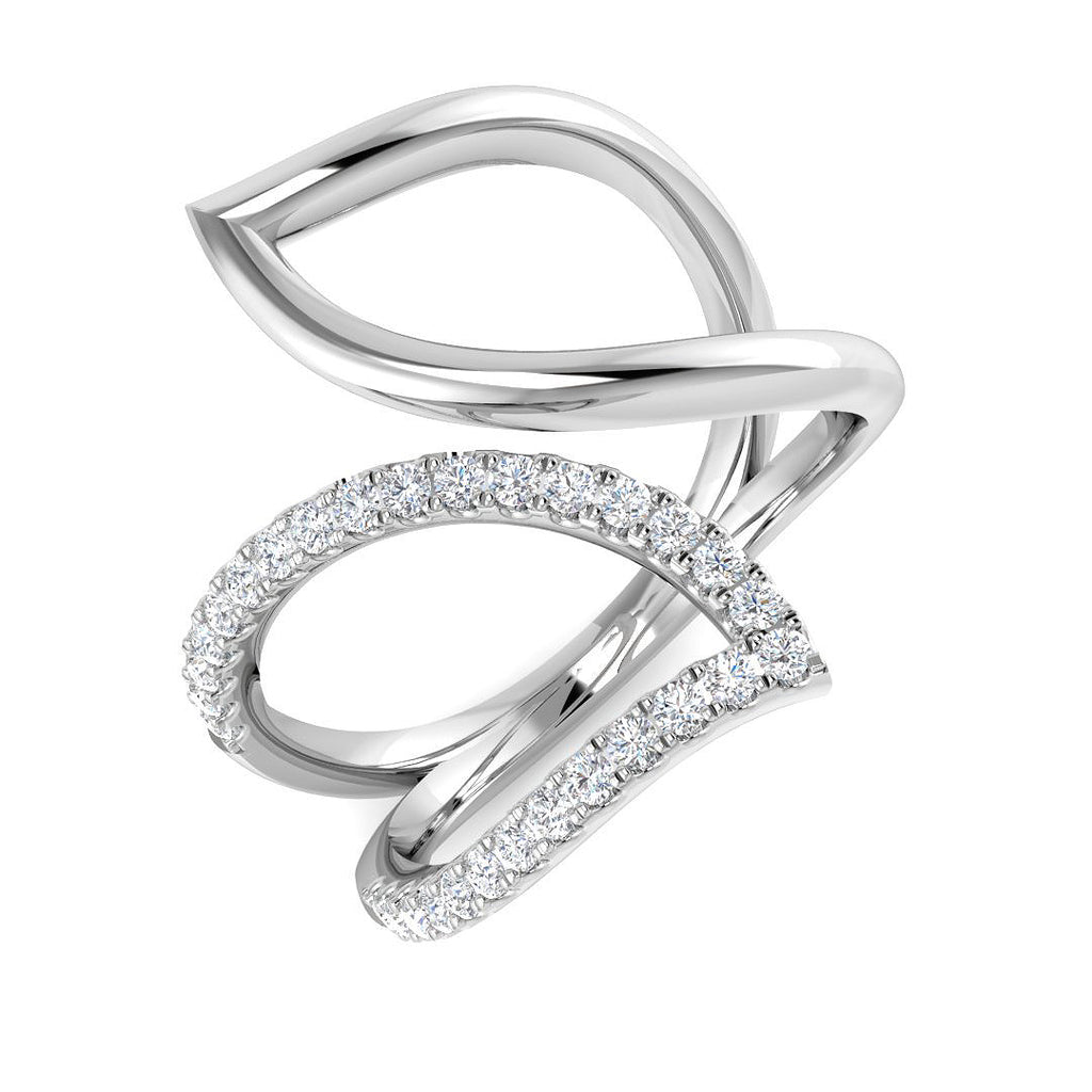 SR4492 — Ring - 9k White Gold