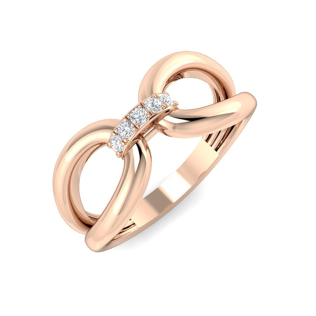 SR4493 — Ring - 9k Rose Gold