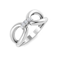SR4493 — Ring - 9k White Gold