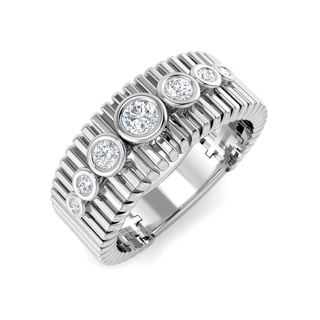 SR4494 — Ring - 9k White Gold