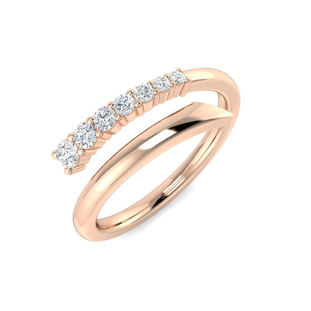 SR4498 — Ring - 9k Rose Gold