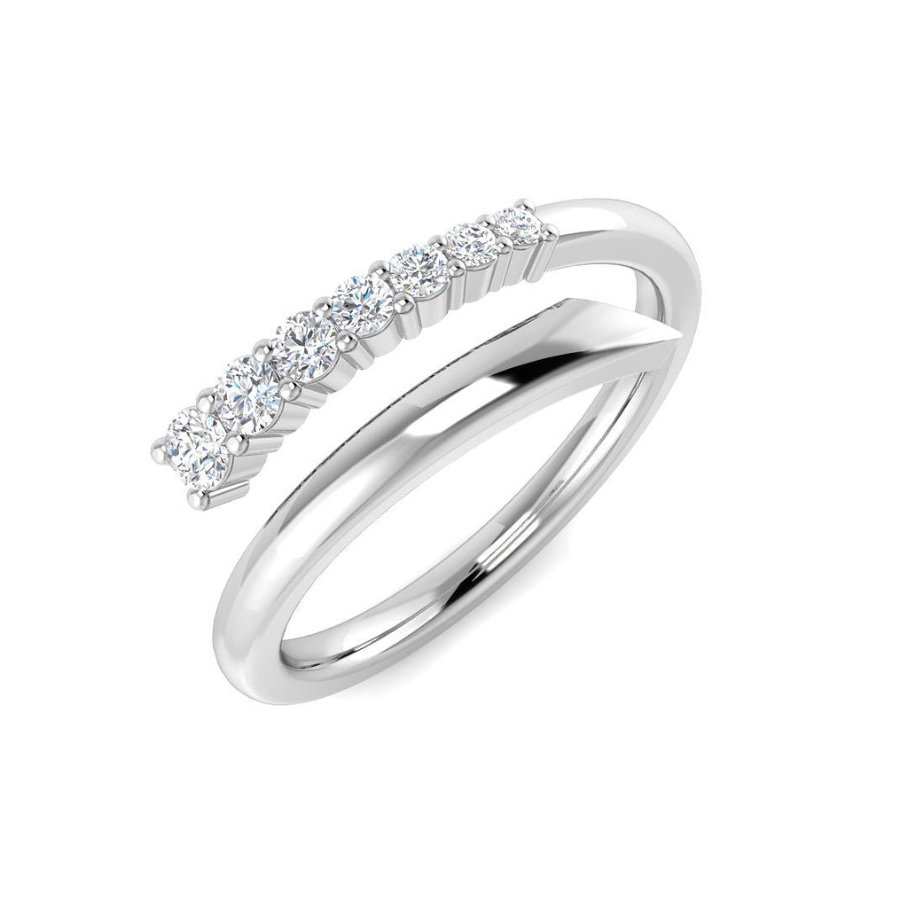 SR4498 — Ring - 9k White Gold