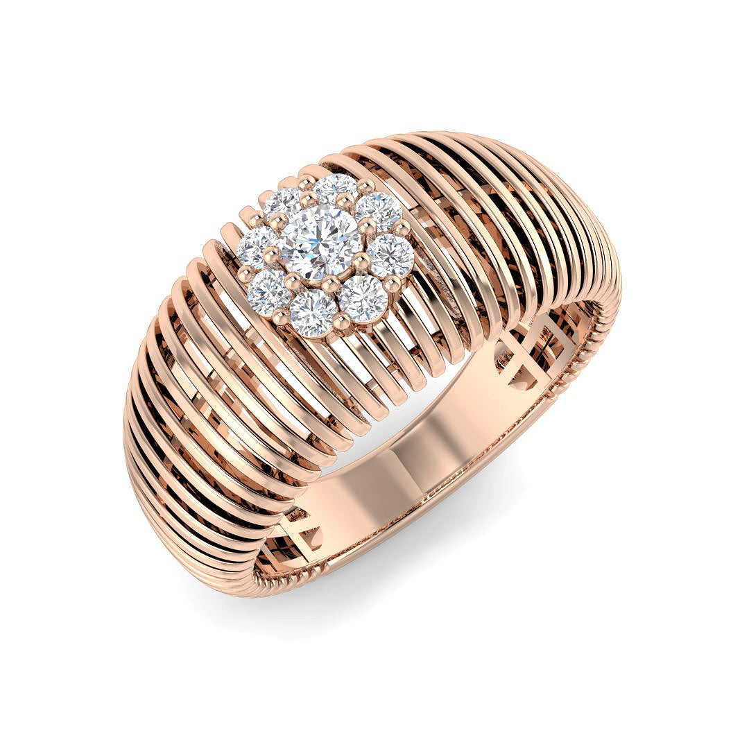 SR4502 — Ring - 9k Rose Gold