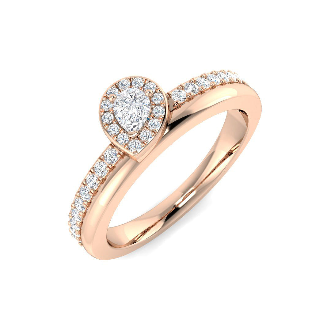 SR4504 — Ring - 9k Rose Gold