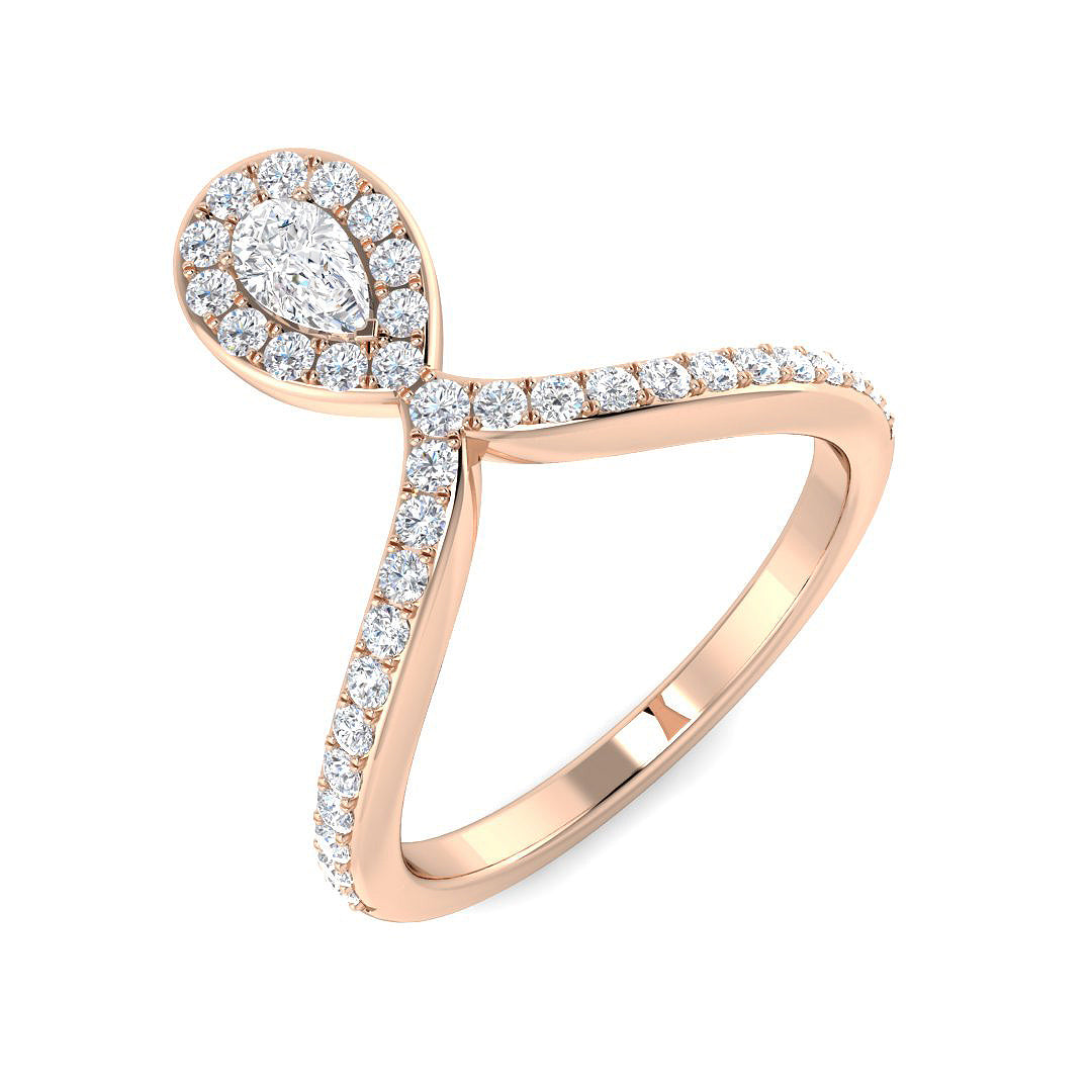 SR4507 — Ring - 9k Rose Gold