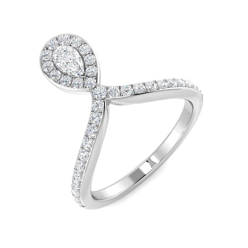 SR4507 — Ring - 9k White Gold