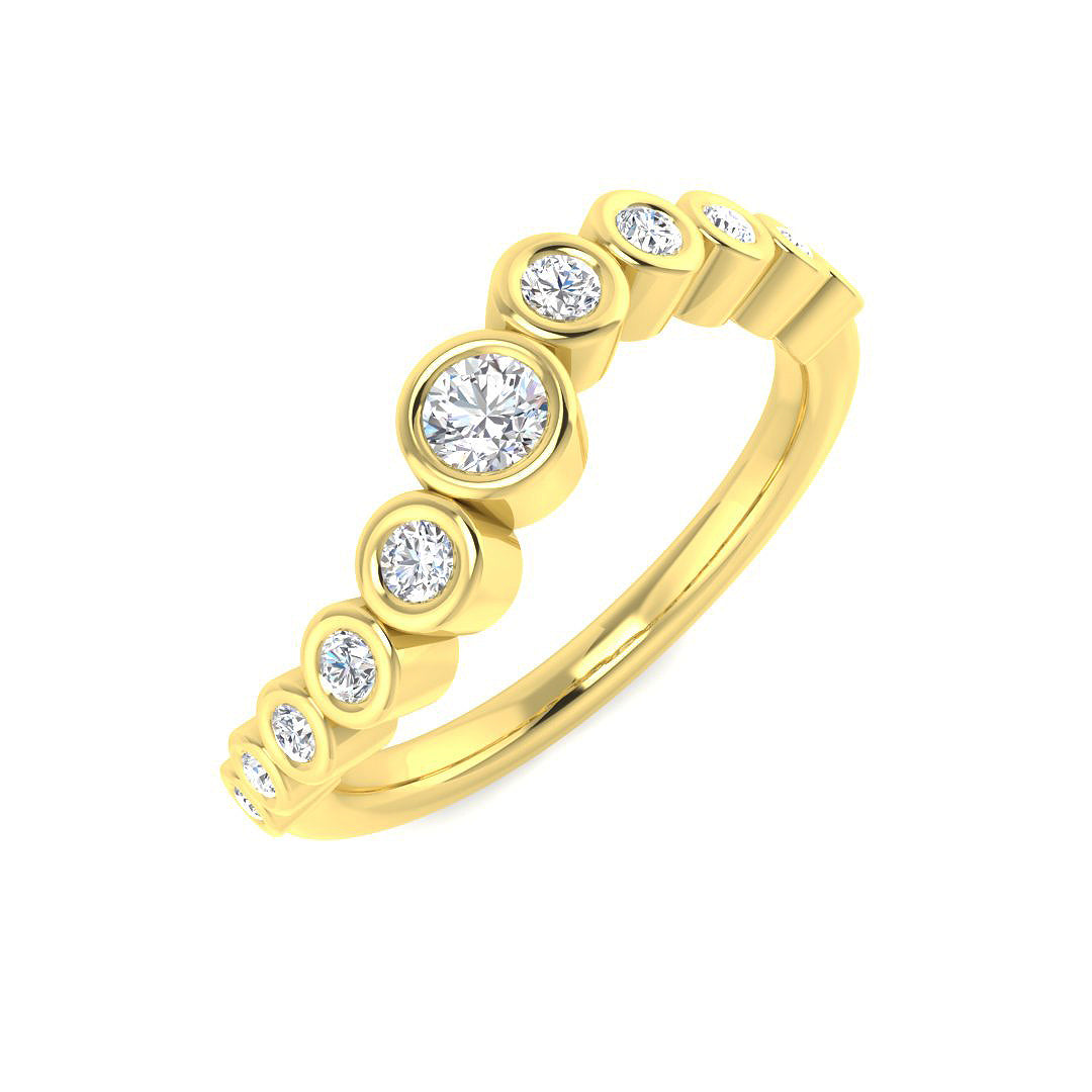 SR4510 — Ring - 9k Yellow Gold