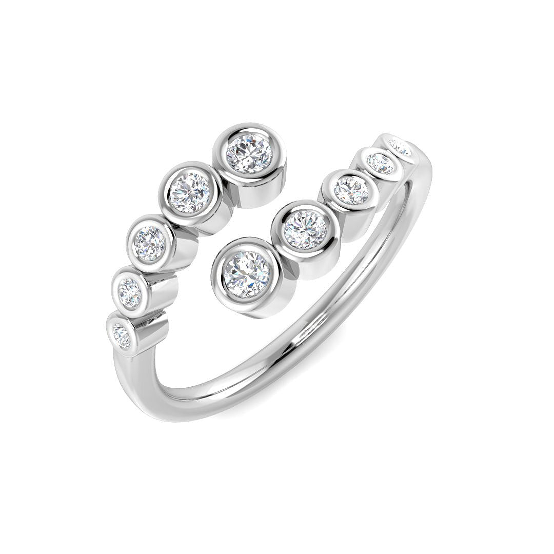 SR4511 — Ring - 9k White Gold