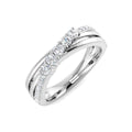 SR4512 — Ring - 9k White Gold