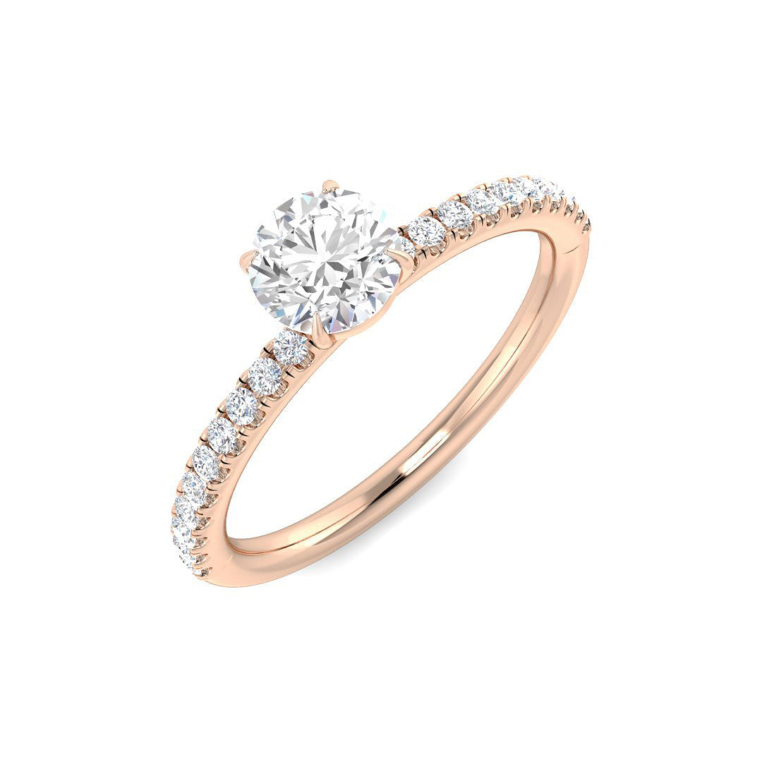 SR4519 — Ring - 9k Rose Gold