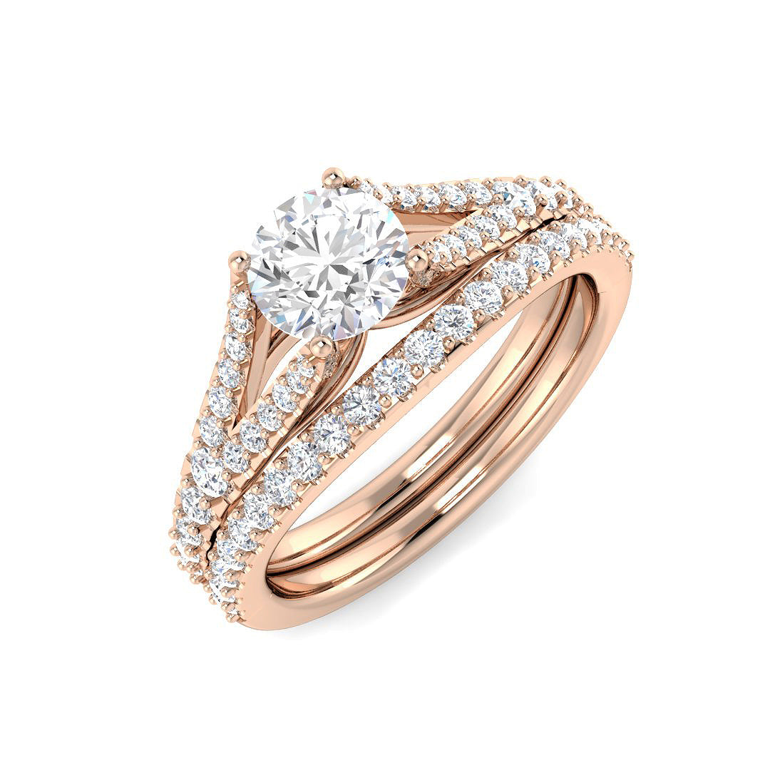 SR4520 — Ring - 9k Rose Gold