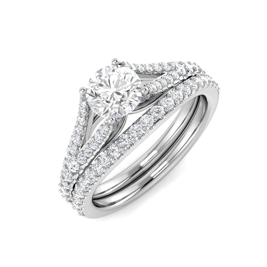 SR4520 — Ring - 9k White Gold