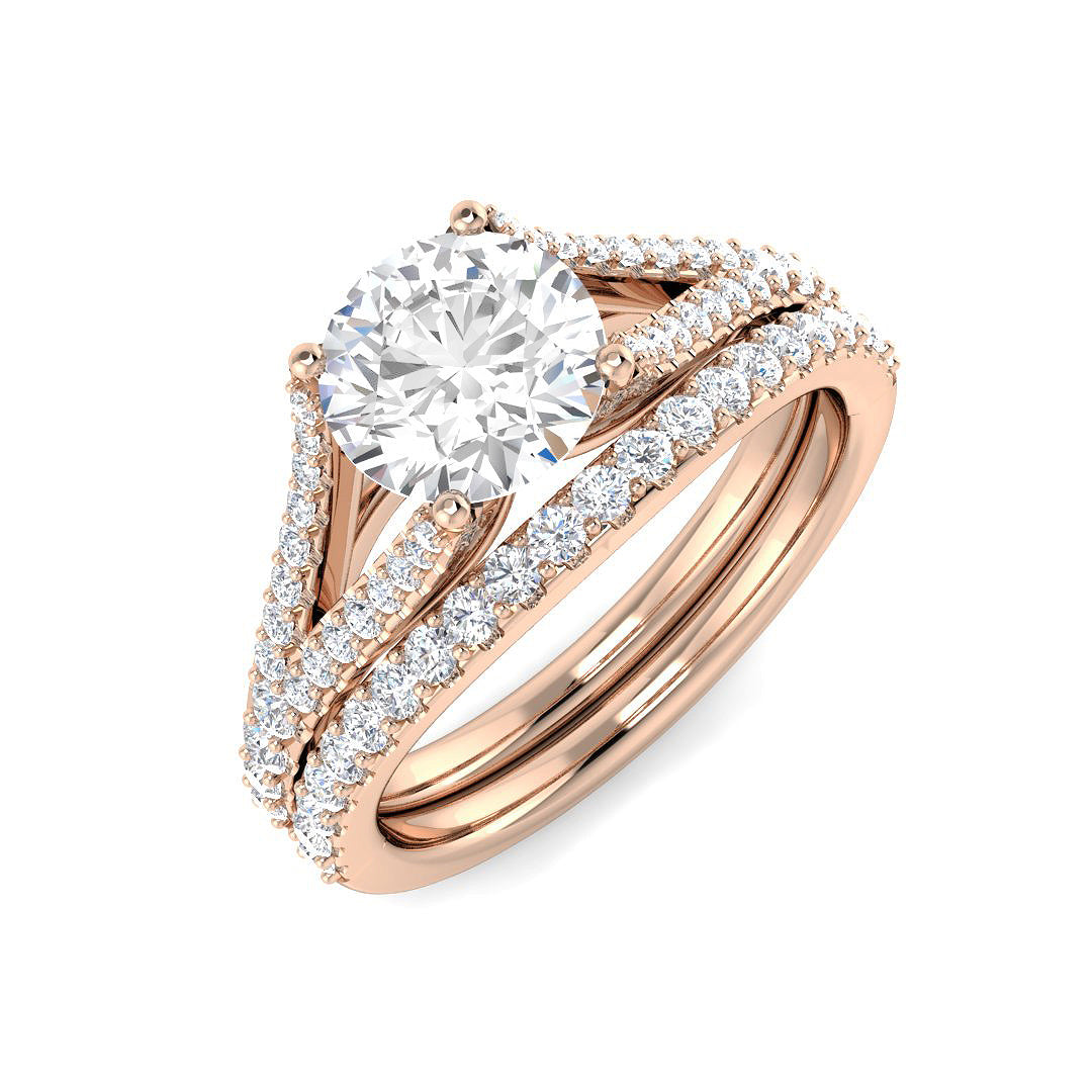 SR4521 — Ring - 9k Rose Gold