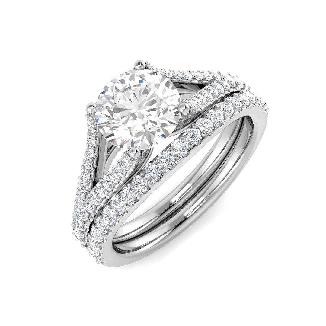 SR4521 — Ring - 9k White Gold