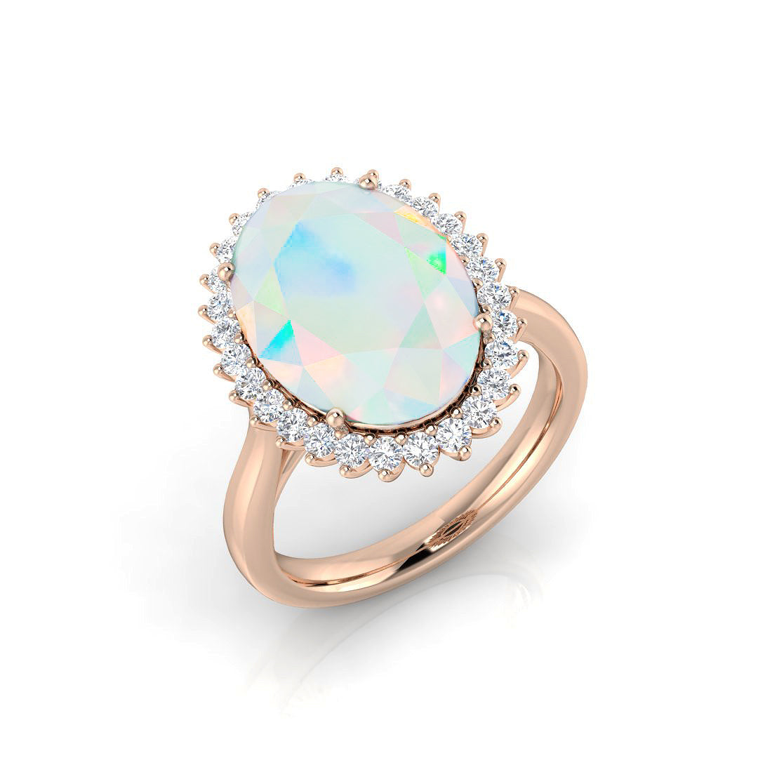 SR452 — Ring - 9k Rose Gold