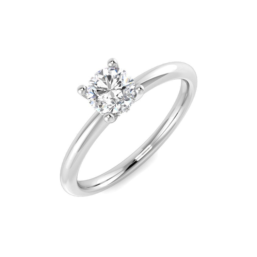 SR4532-5.0MM — Ring - 9k White Gold