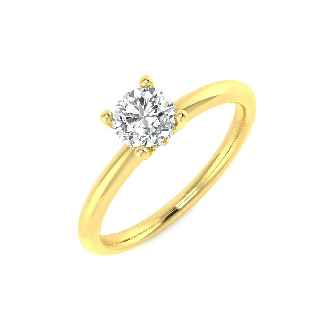 SR4532-5.0MM — Ring - 9k Yellow Gold