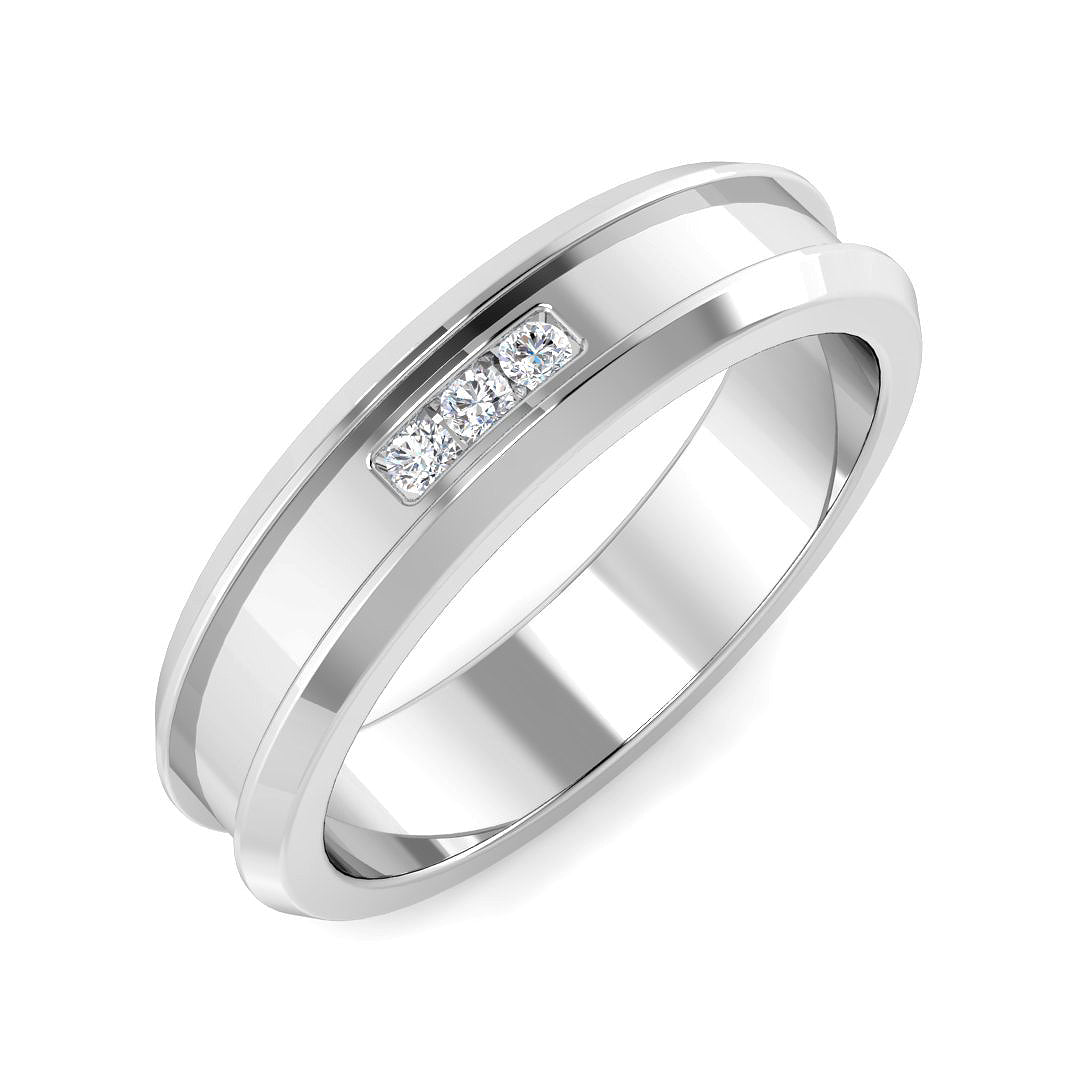 SR4542 — Ring - 9k White Gold