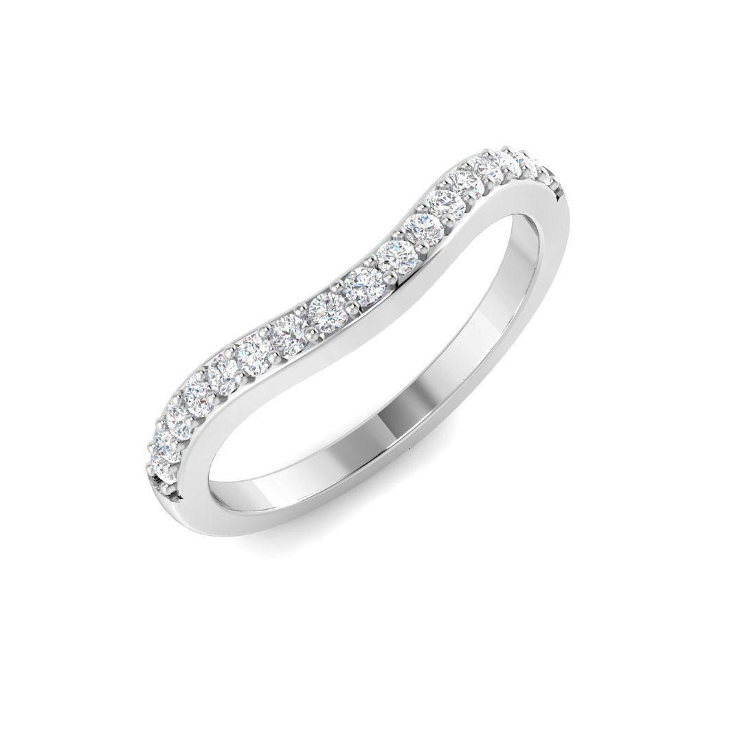SR4544 — Ring - 9k White Gold