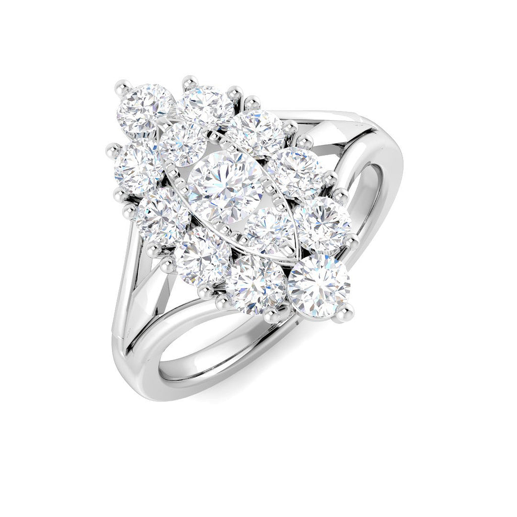 SR4551 — Ring - 9k White Gold