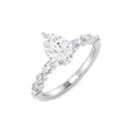 SR4555 — Ring - 9k White Gold