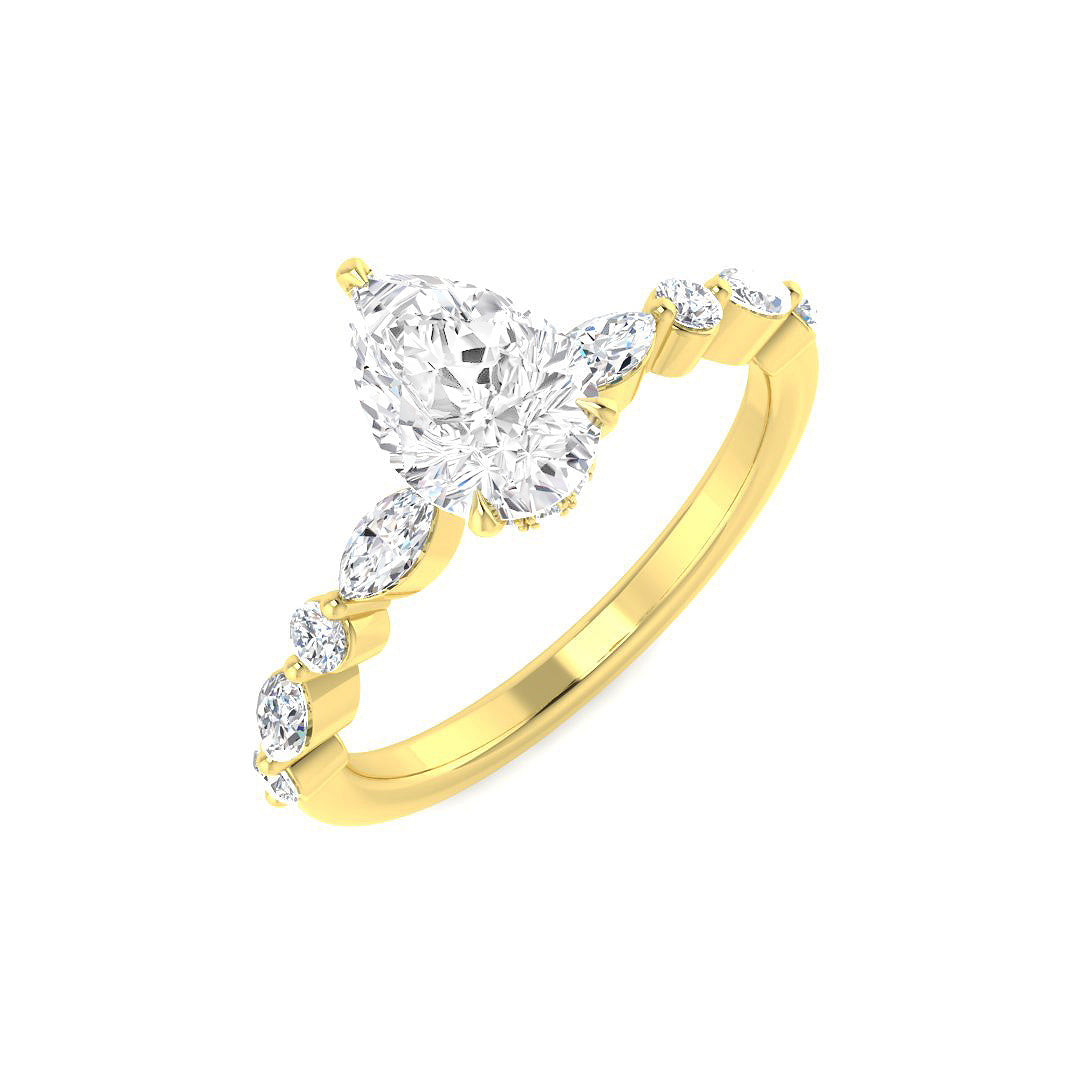 SR4555 — Ring - 9k Yellow Gold