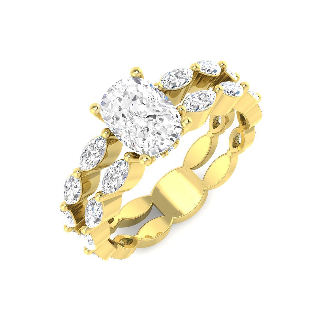 SR4557 — Ring - 9k Yellow Gold