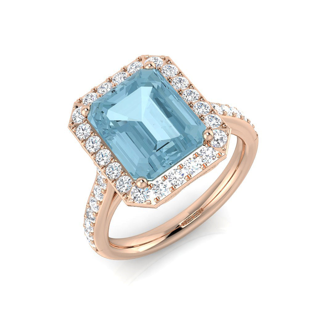 SR455 — Ring - 9k Rose Gold