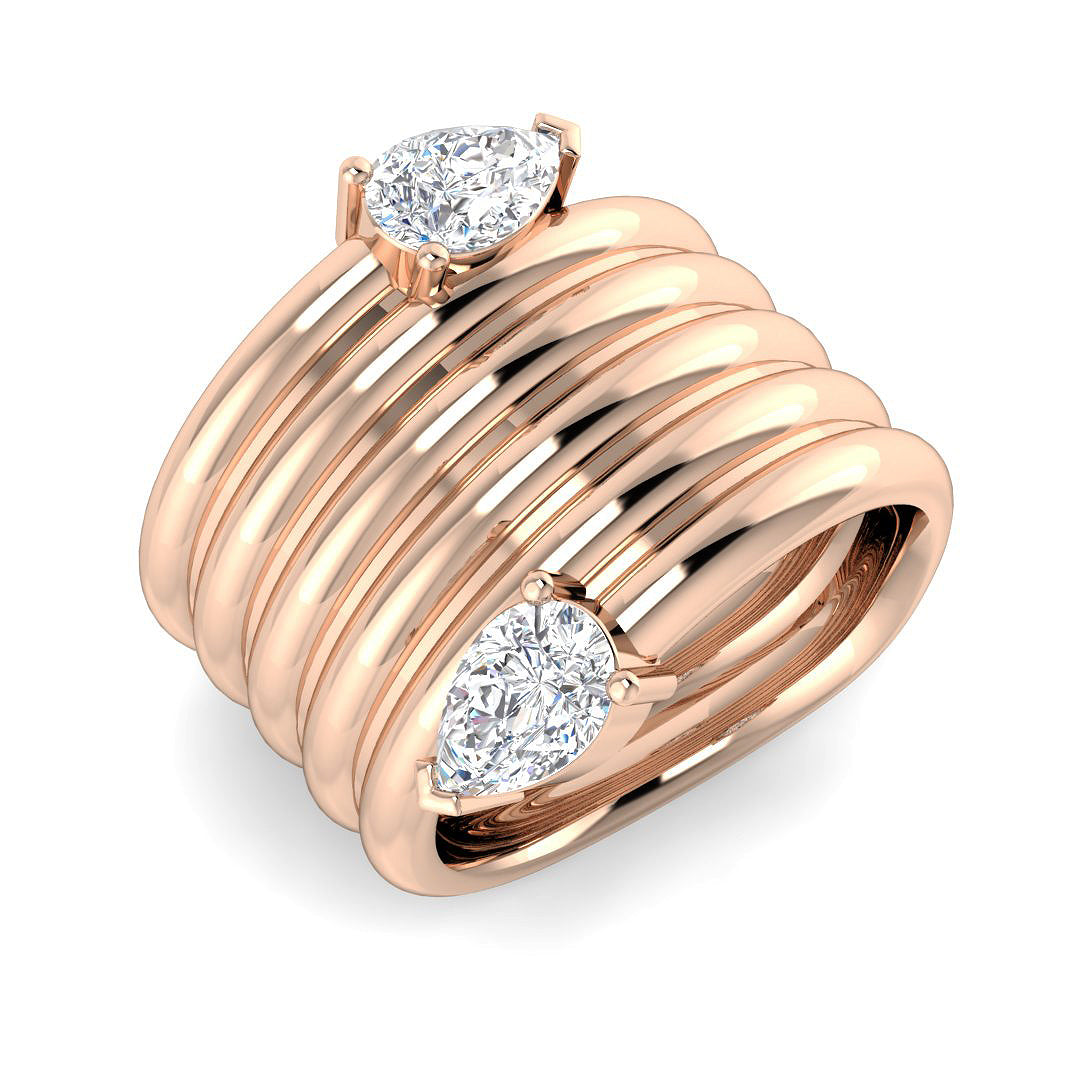 SR4577 — Ring - 9k Rose Gold
