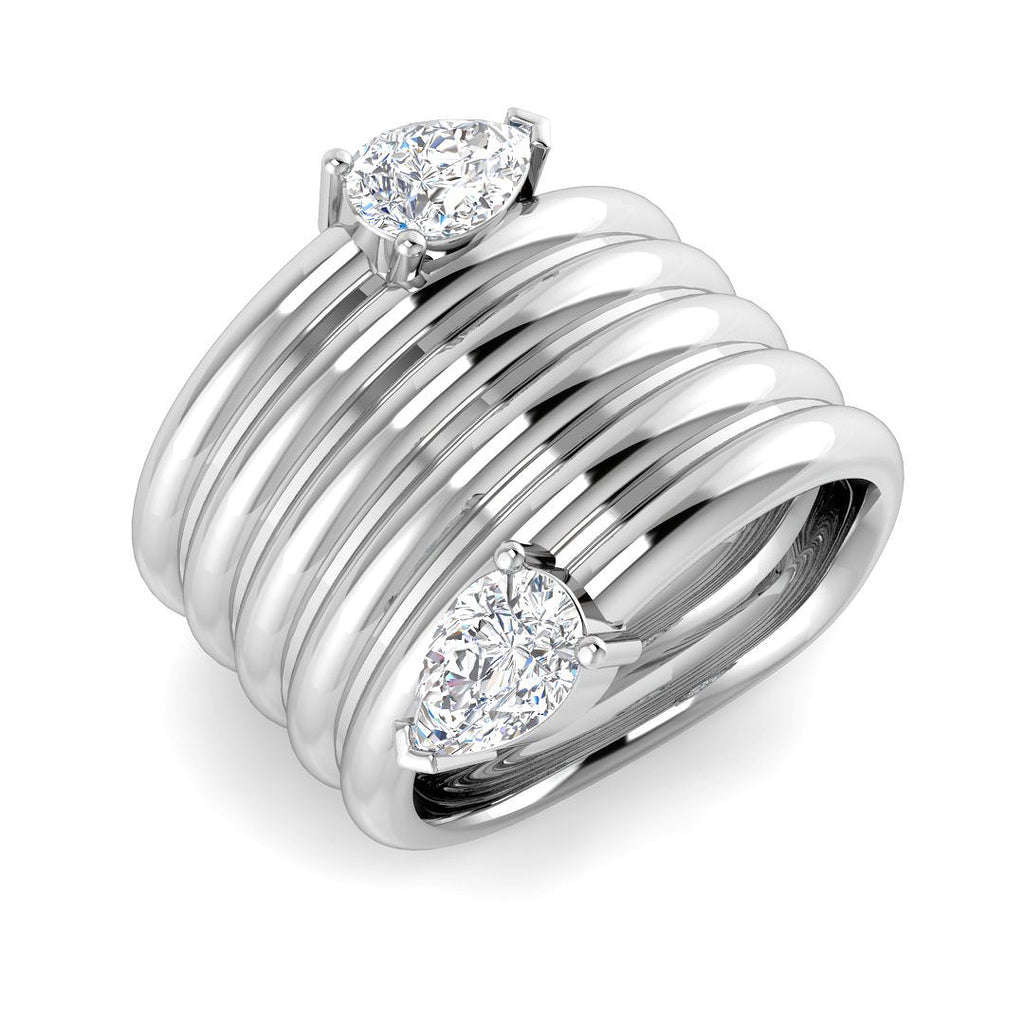 SR4577 — Ring - 9k White Gold