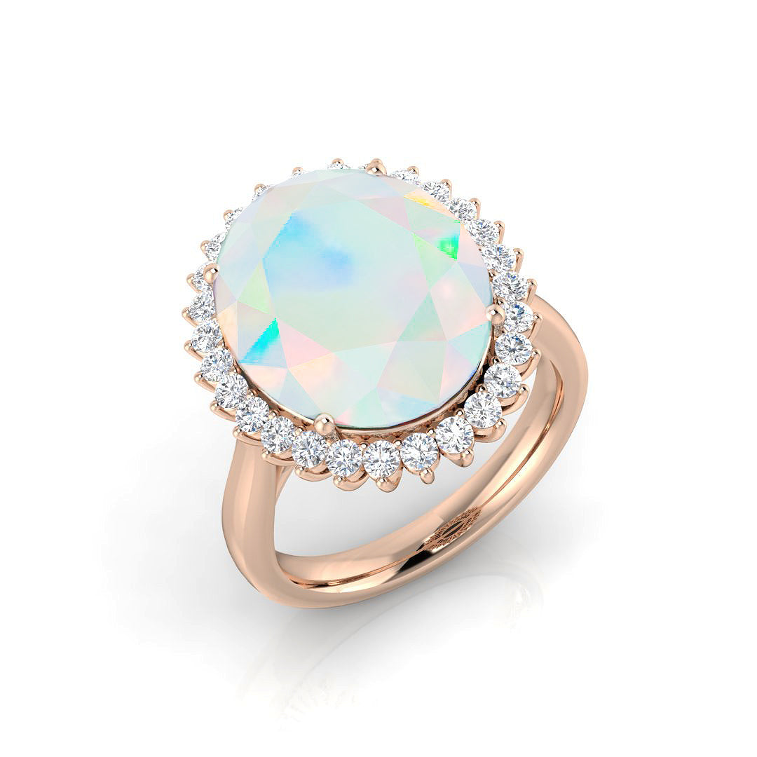 SR457 — Ring - 9k Rose Gold