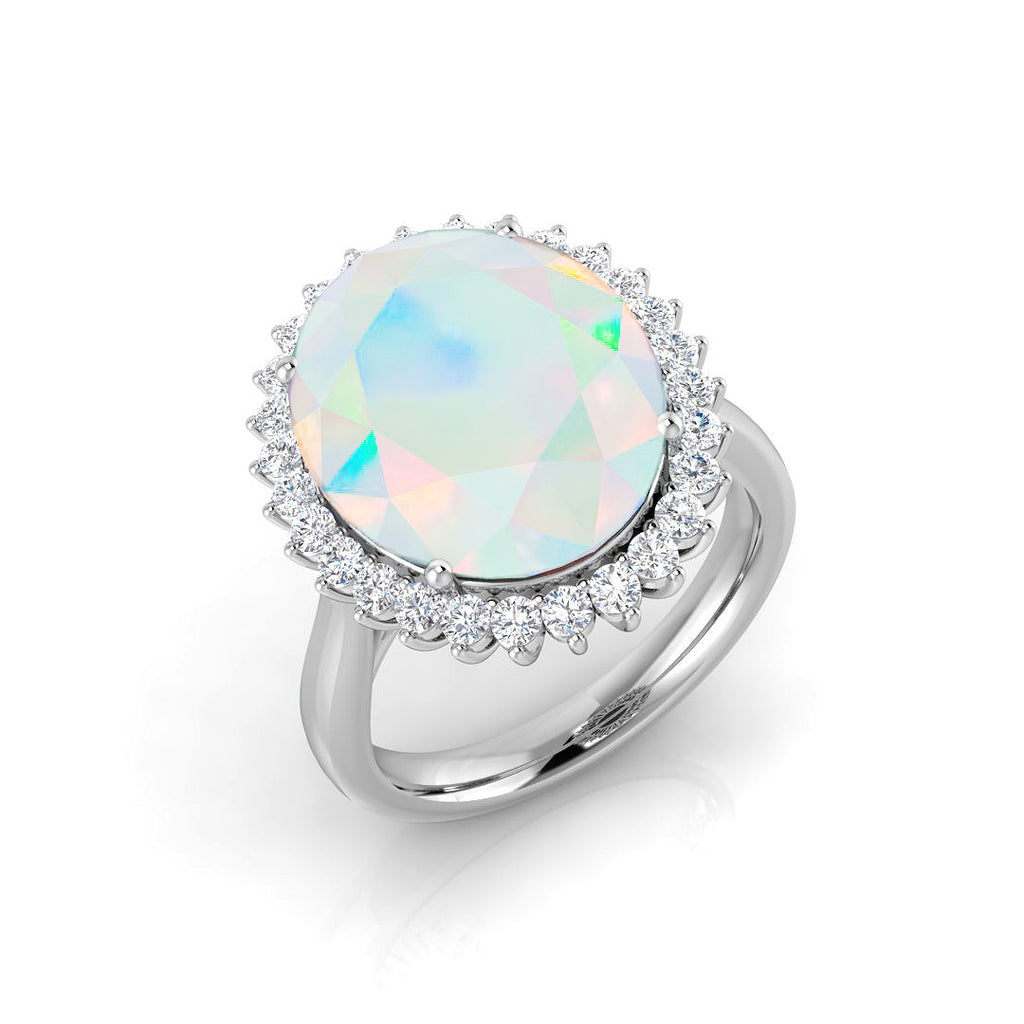 SR457 — Ring - 9k White Gold