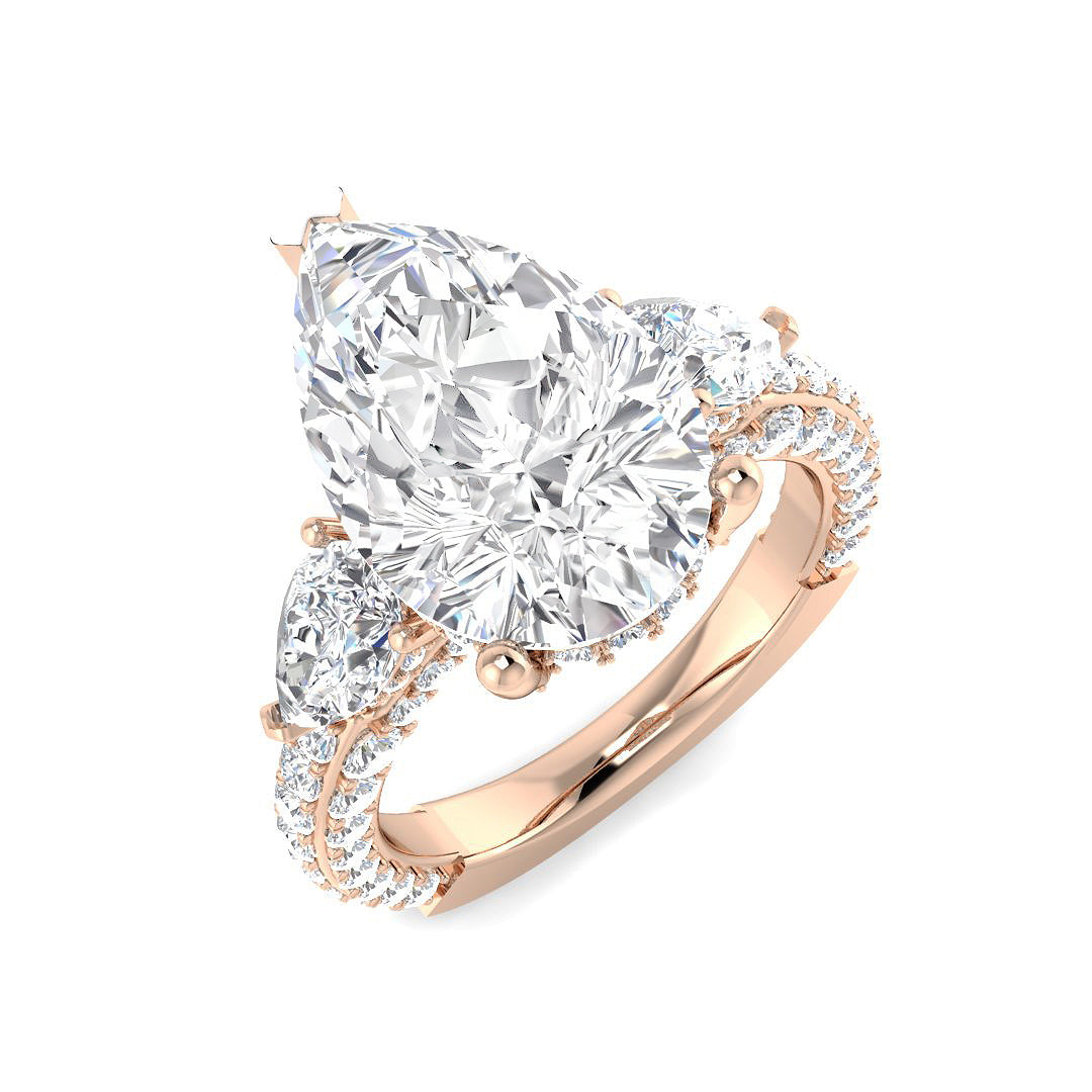SR4584 — Ring - 9 KT Rose Gold