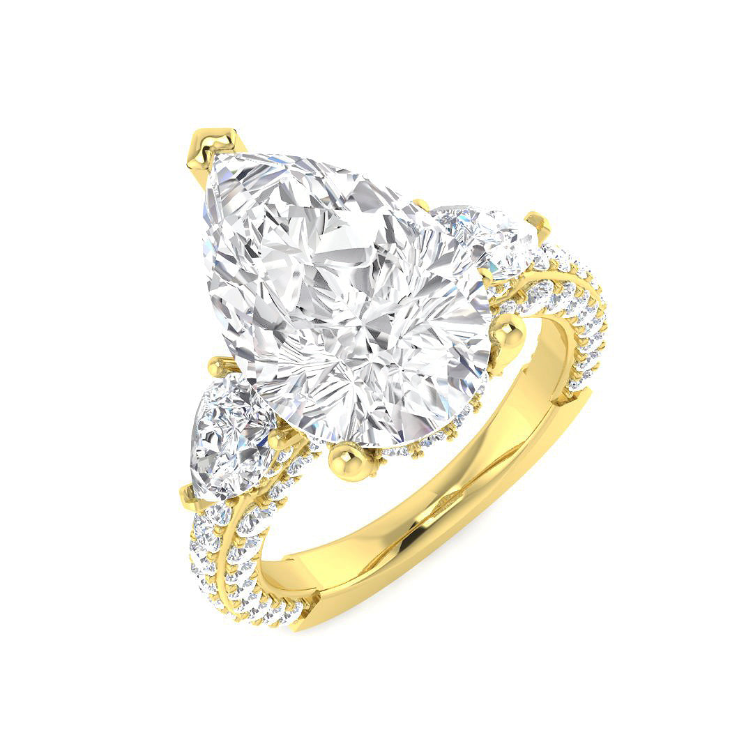 SR4584 — Ring - 9 KT Yellow Gold