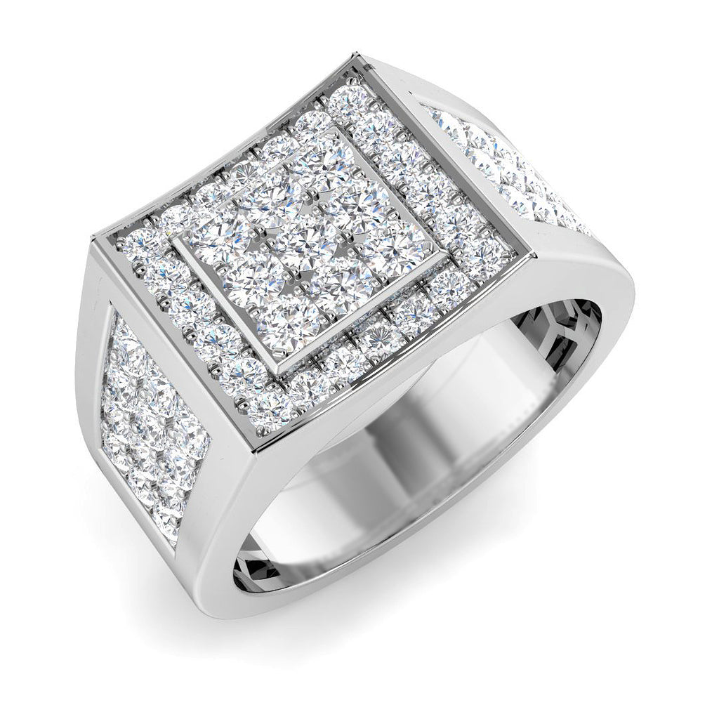 SR4585 — Ring - 9k White Gold
