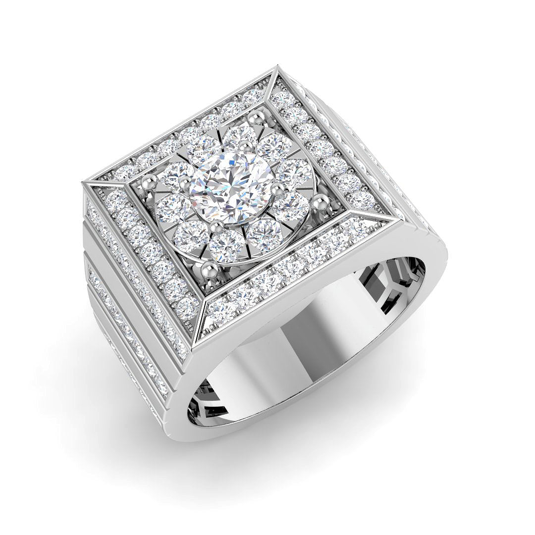 SR4588 — Ring - 9k White Gold
