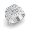 SR4592 — Ring - 9k White Gold