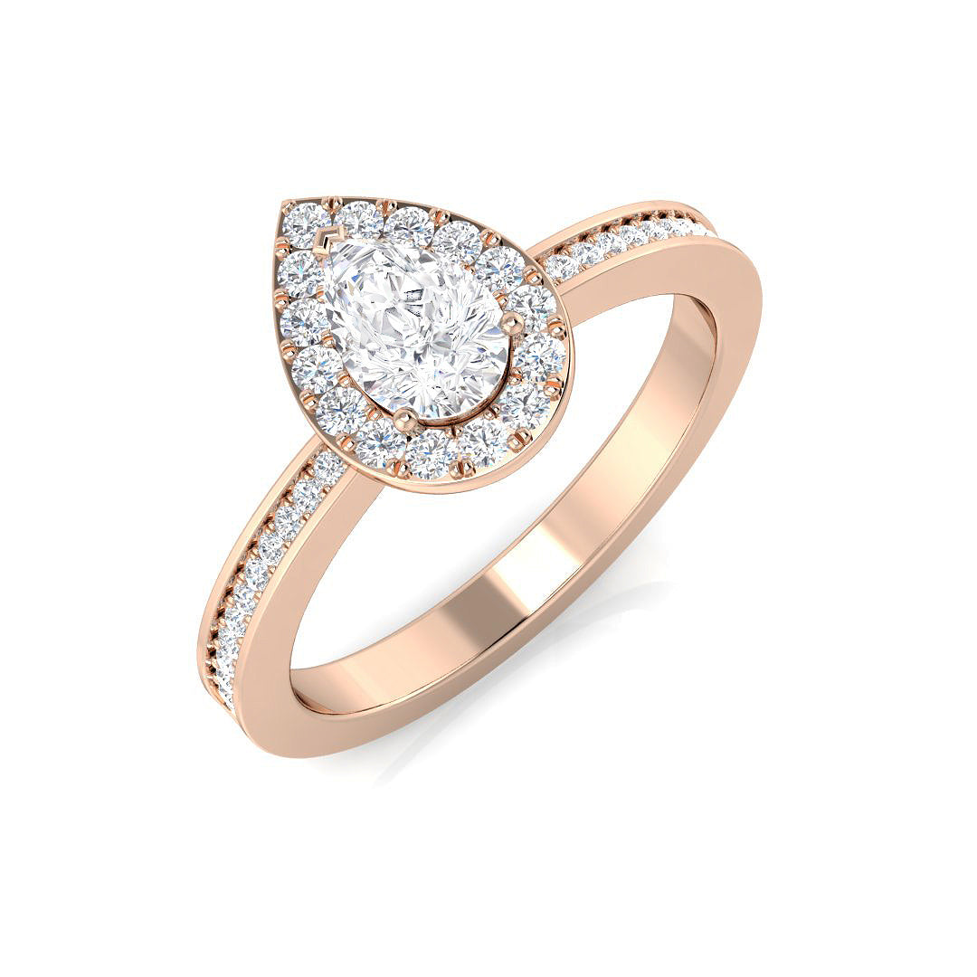 SR459 — Ring - 9k Rose Gold