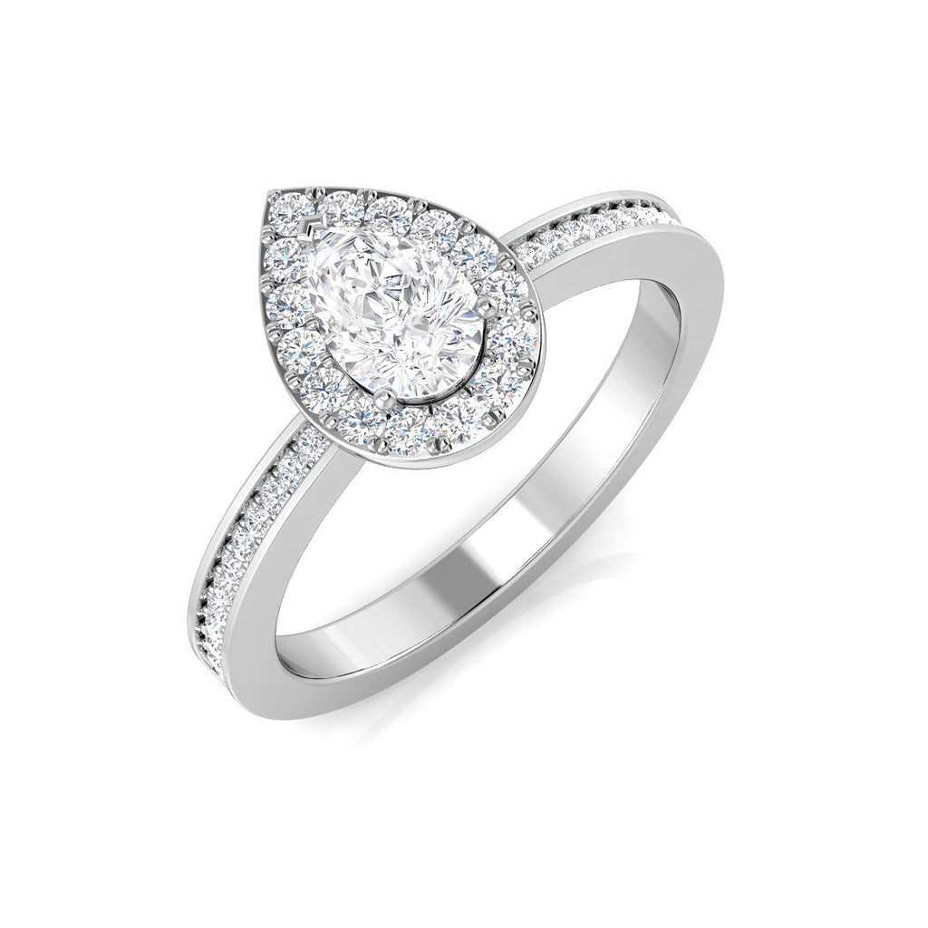 SR459 — Ring - 9k White Gold
