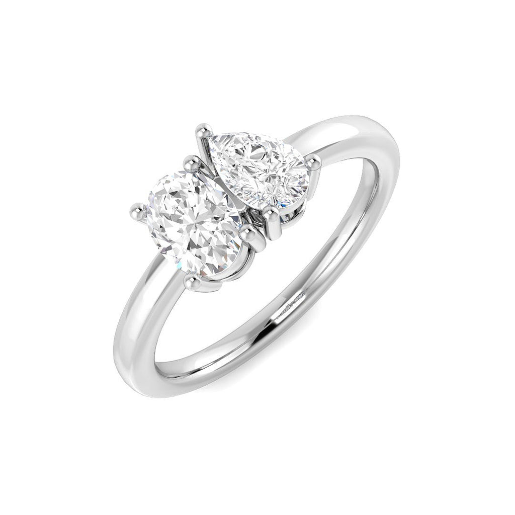 SR4607 — Ring - 9k White Gold