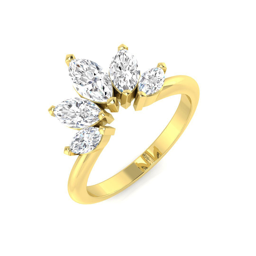 SR460 — Ring - 9k Yellow Gold