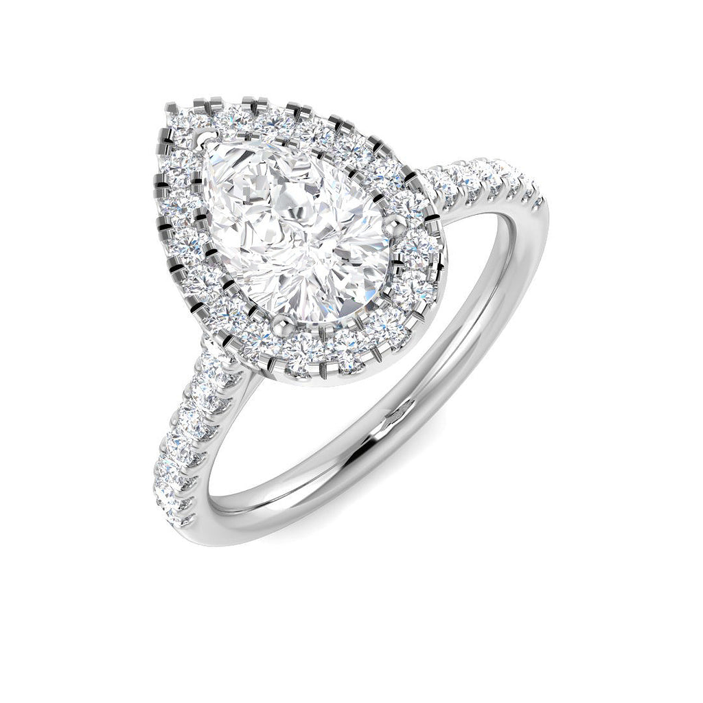 SR4625 — Ring - 9k White Gold