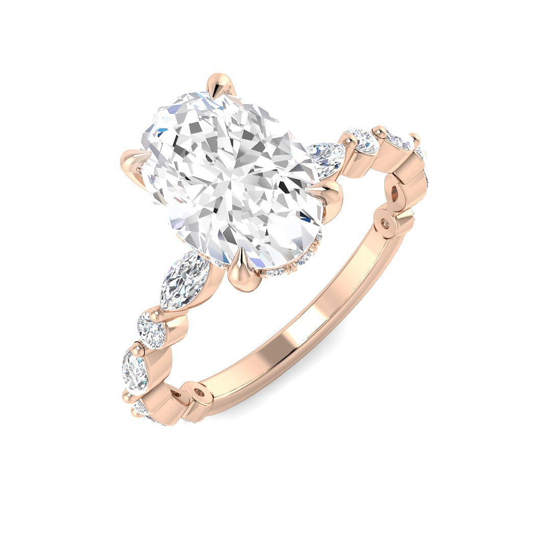 SR4628 — Ring - 9k Rose Gold