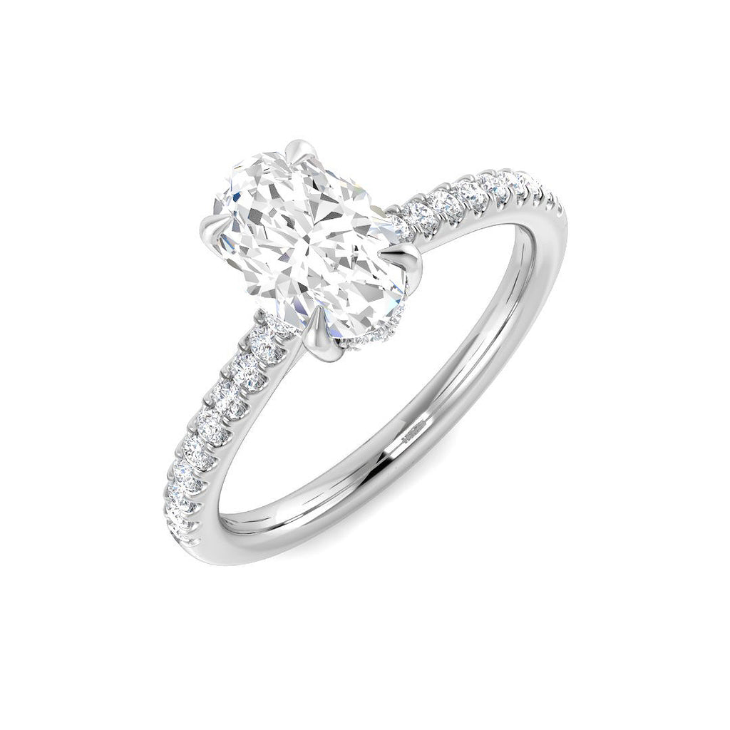 SR4629 — Ring - 9k White Gold
