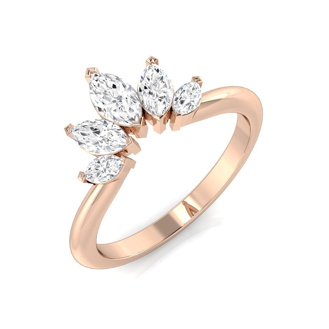 SR462 — Ring - 9k Rose Gold